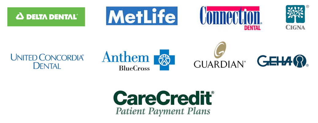 Logos accepted Dental Insurance plans.